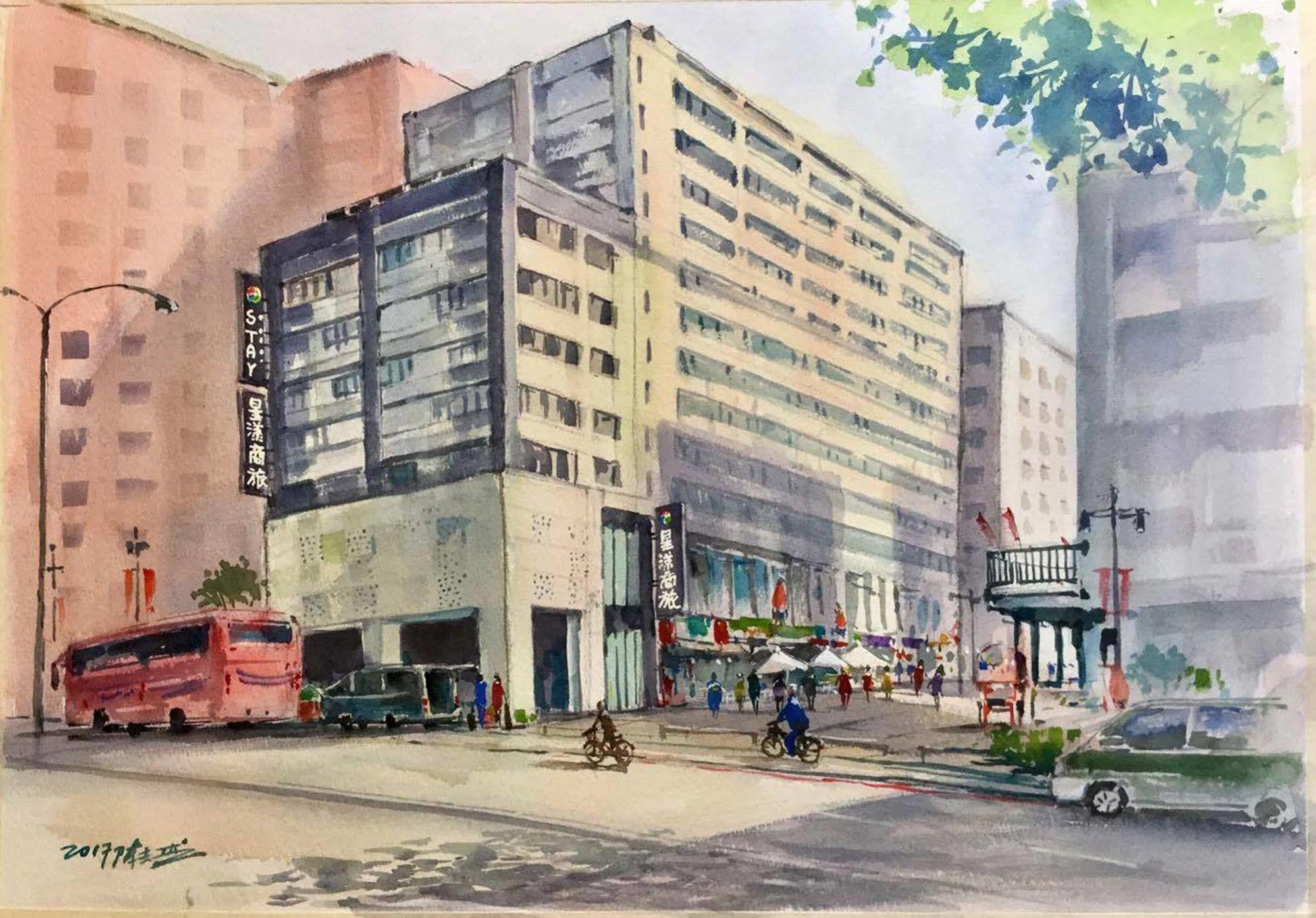 Stay Hotel - Taichung Yizhong Exteriör bild